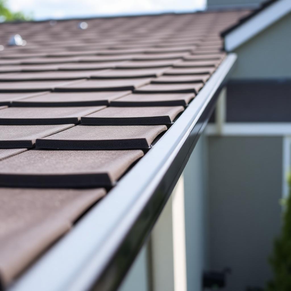 Seamless gutter install